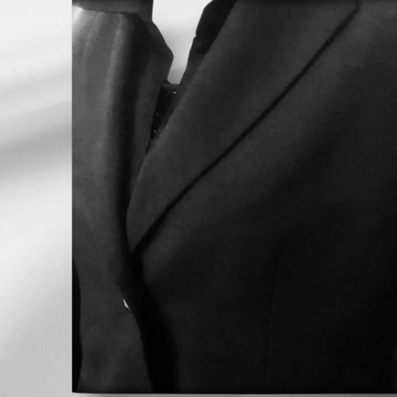Jones Studio Black Classic Blazer Jacket Size 12 - Picture 2 of 6